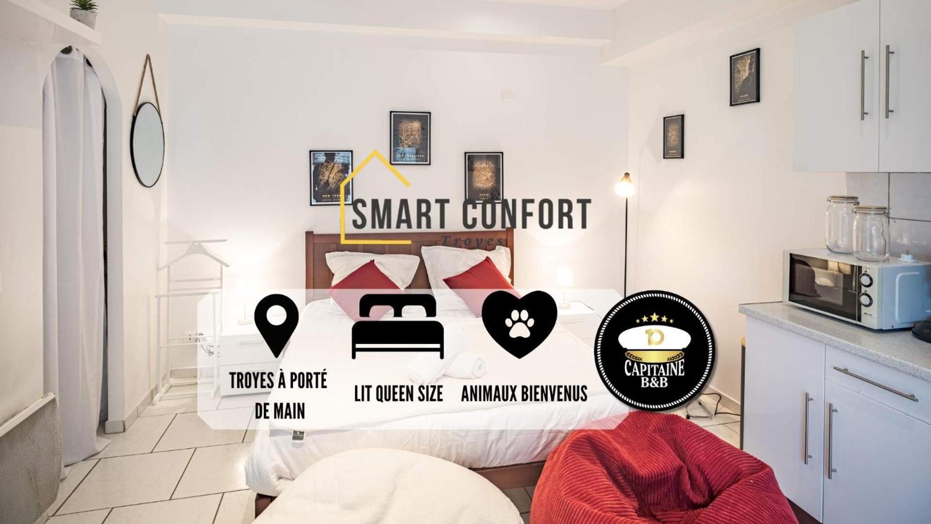 Smart Confort 1 - Studio Confort Et Style Τρουά Εξωτερικό φωτογραφία